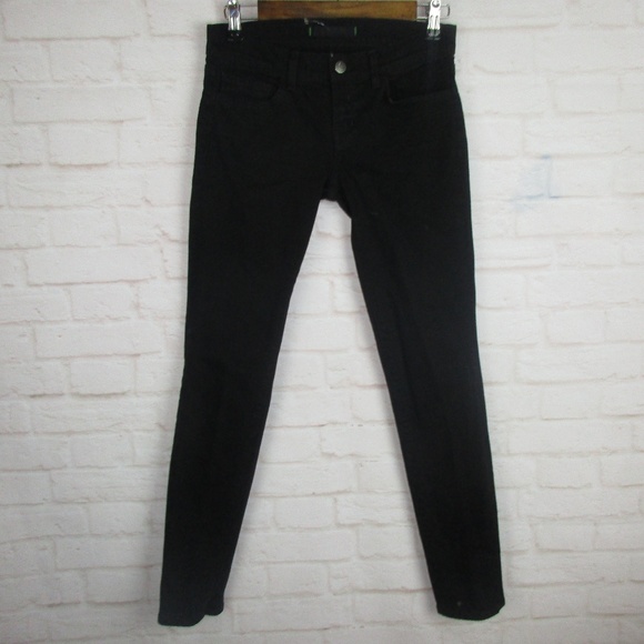 J.Brand size 26 Waist Black Denim Slim Fit Jeans - Picture 1 of 8